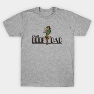 Craft Beer T Rex Dad T-Shirt